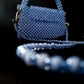 Bolso beads azul