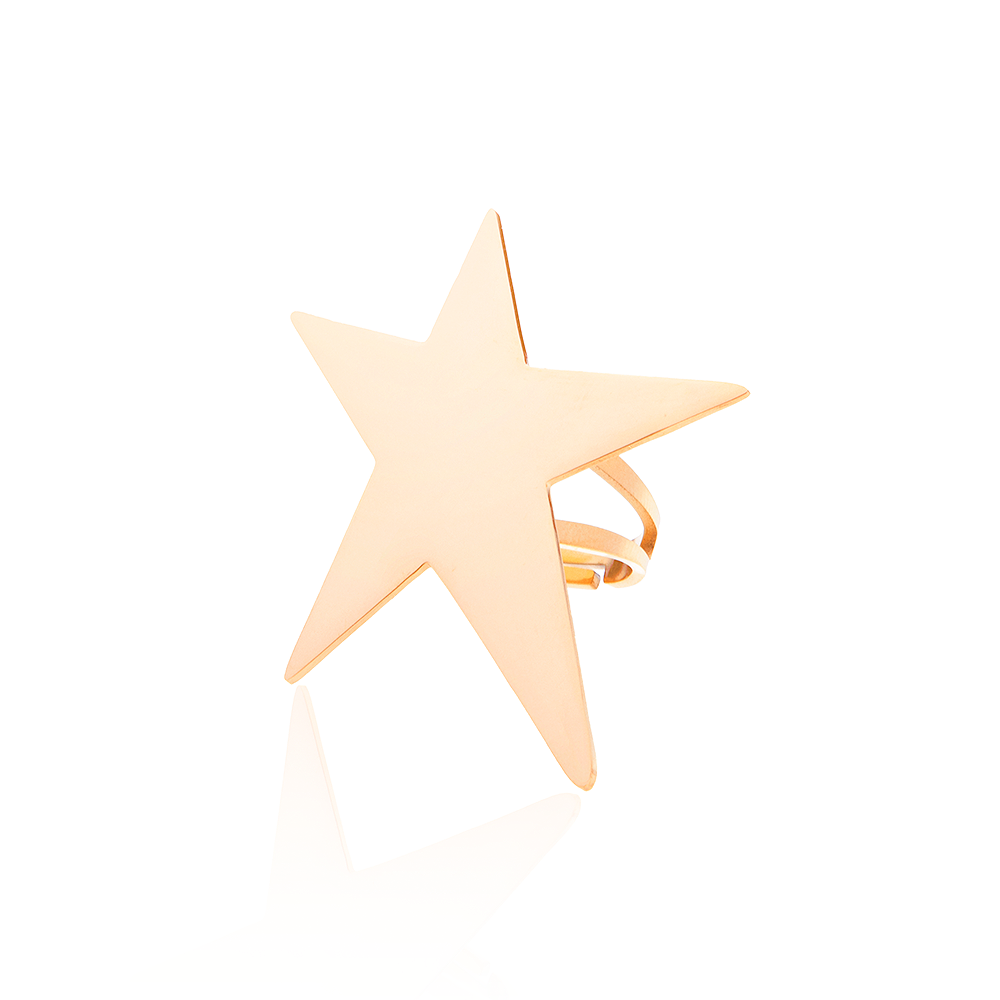 Anillo Big Star Gold