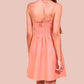 Lisa pink vestido